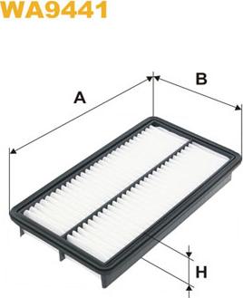 WIX Filters WA9441 - Воздушный фильтр parts5.com