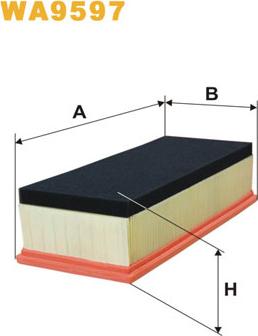 WIX Filters WA9597 - Воздушный фильтр parts5.com