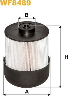 WIX Filters WF8489 - Топливный фильтр parts5.com