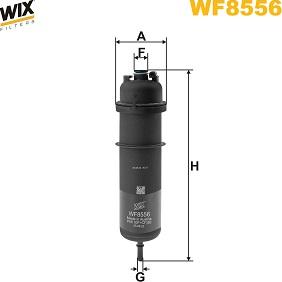 WIX Filters WF8556 - Топливный фильтр parts5.com