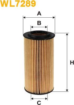 WIX Filters WL7289 - Масляный фильтр parts5.com