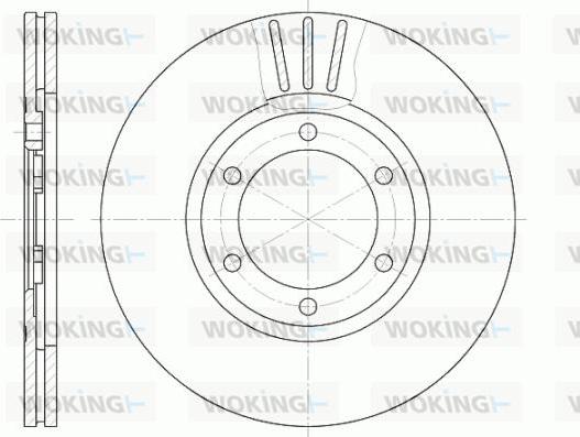 Brembo 09.5957.10 - Тормозной диск parts5.com