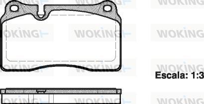 GMC 2409803 - Тормозные колодки, дисковые, комплект parts5.com