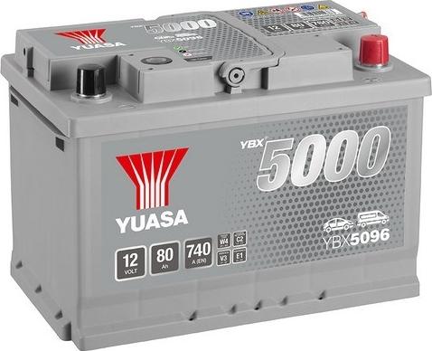 Yuasa YBX5096 - Starter Battery parts5.com