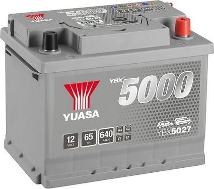 Yuasa YBX5027 - Starter Battery parts5.com