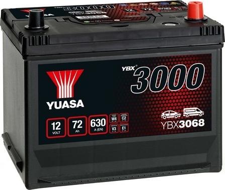 Yuasa YBX3068 - Starter Battery parts5.com