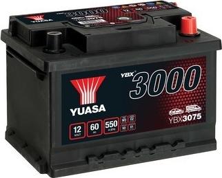 Yuasa YBX3075 - Starter Battery parts5.com