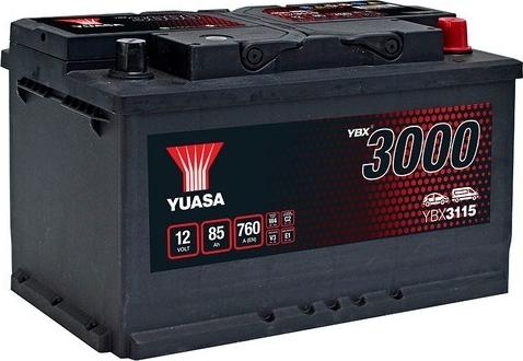 Yuasa YBX3115 - Batería de arranque parts5.com