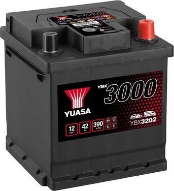 Yuasa YBX3202 - Стартерная аккумуляторная батарея, АКБ parts5.com