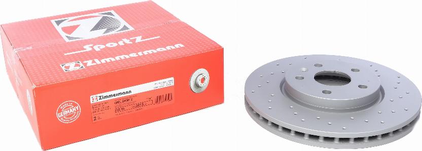 Zimmermann 430.2615.52 - Тормозной диск parts5.com