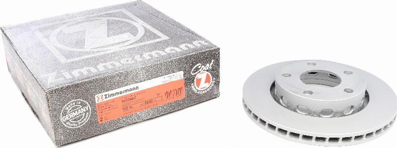 Zimmermann 600.3240.20 - Тормозной диск parts5.com