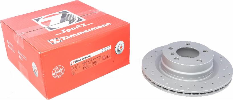 Zimmermann 150.3498.52 - Тормозной диск parts5.com