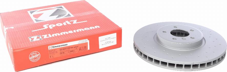 Zimmermann 150.3449.52 - Тормозной диск parts5.com