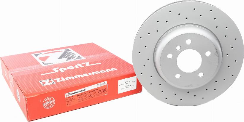 Zimmermann 150.3483.52 - Тормозной диск parts5.com