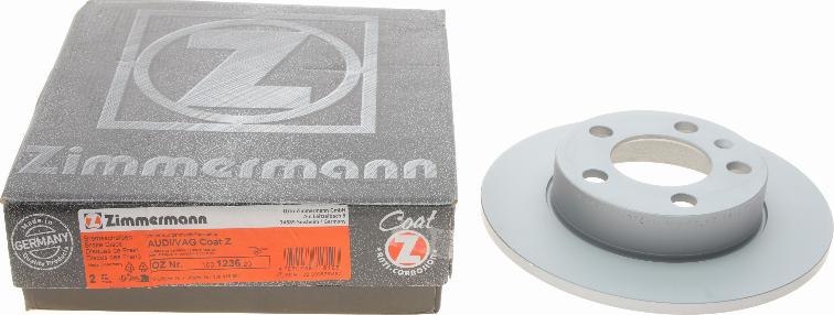 Zimmermann 100.1236.20 - Тормозной диск parts5.com