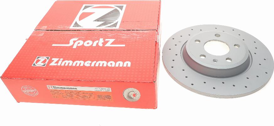 Zimmermann 100.3333.52 - Тормозной диск parts5.com