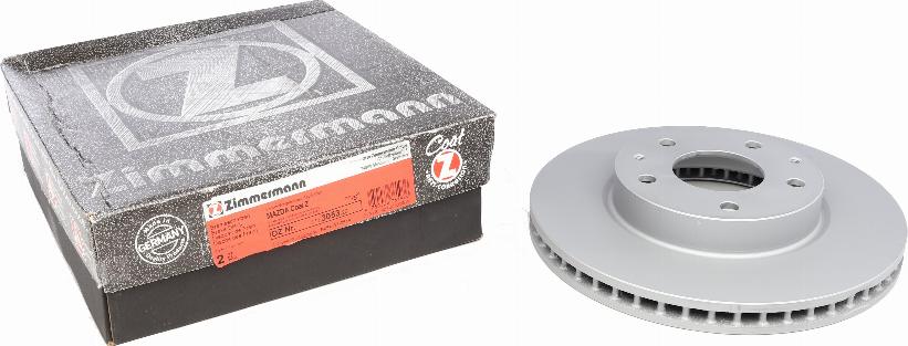 Zimmermann 370.3053.20 - Тормозной диск parts5.com