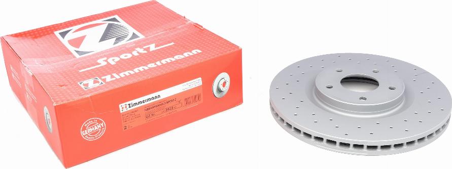 Zimmermann 200.2522.52 - Тормозной диск parts5.com