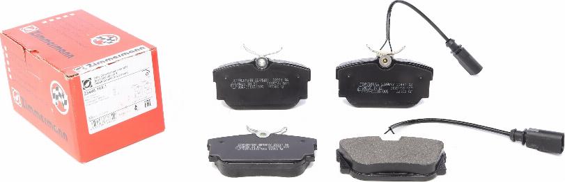 Zimmermann 23446.165.1 - Brake Pad Set, disc brake parts5.com