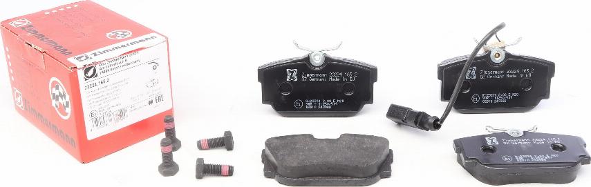 Zimmermann 23224.165.2 - Brake Pad Set, disc brake parts5.com