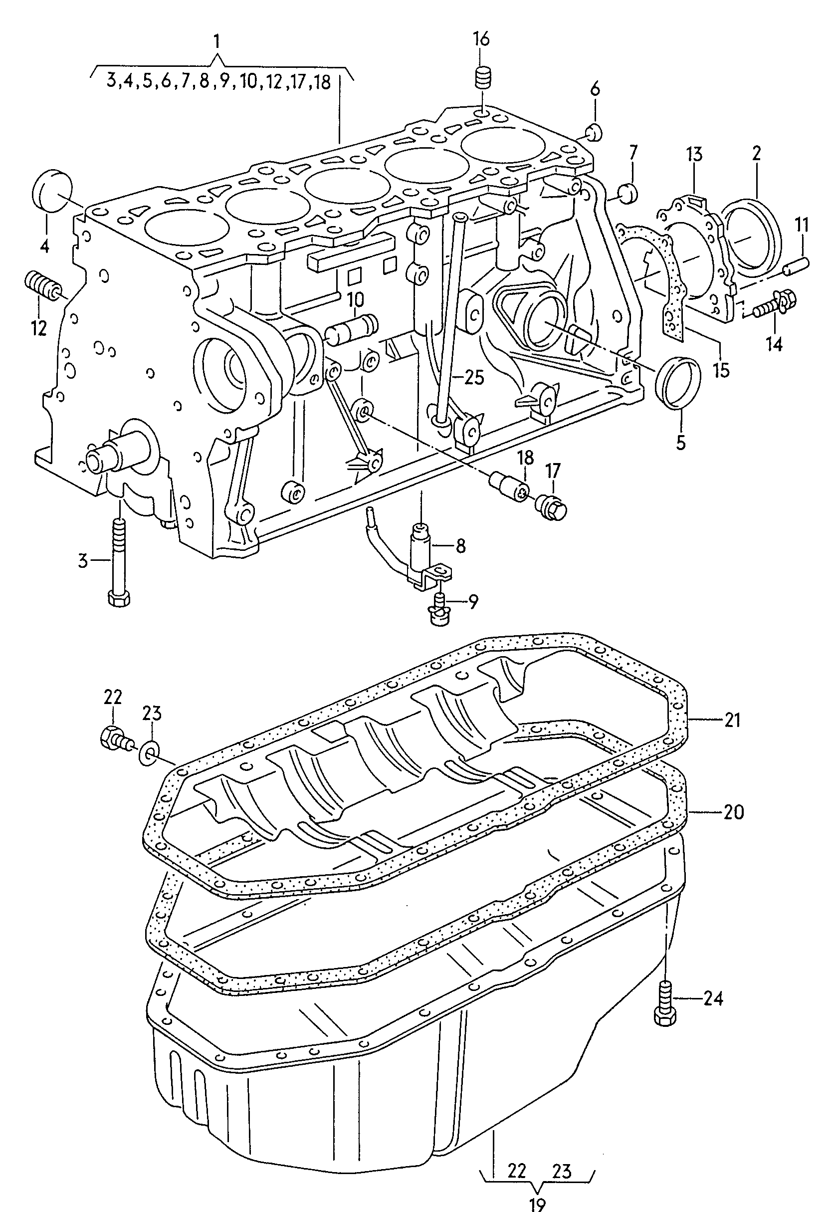 VW N   013 849 2 - Уплотнительное кольцо, резьбовая пробка маслосливного отверстия parts5.com