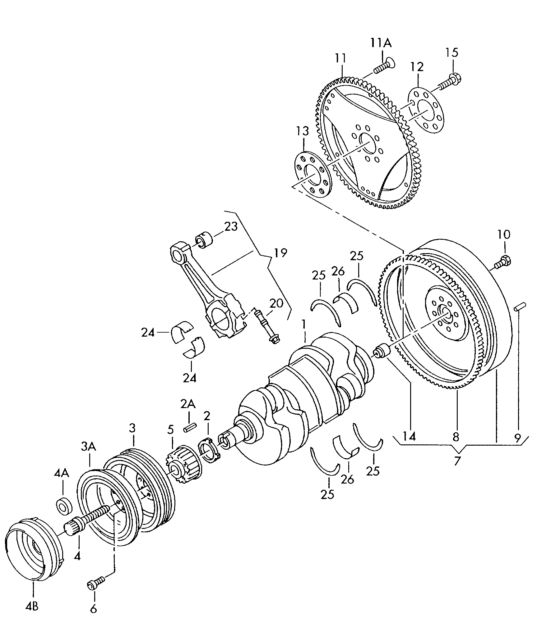 VAG 078 105 266 D - Маховик parts5.com