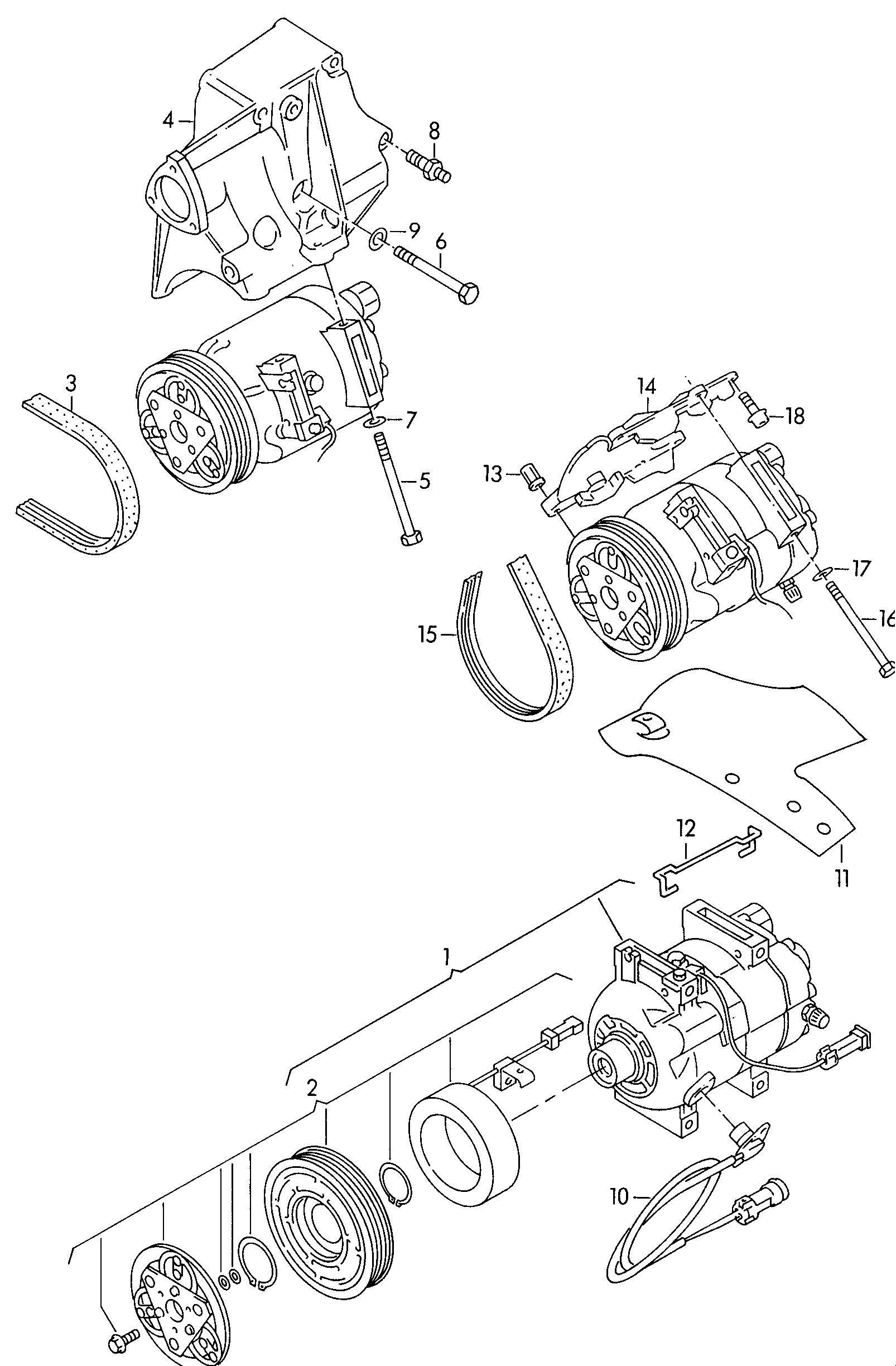 Skoda 054903137B - Поликлиновой ремень parts5.com