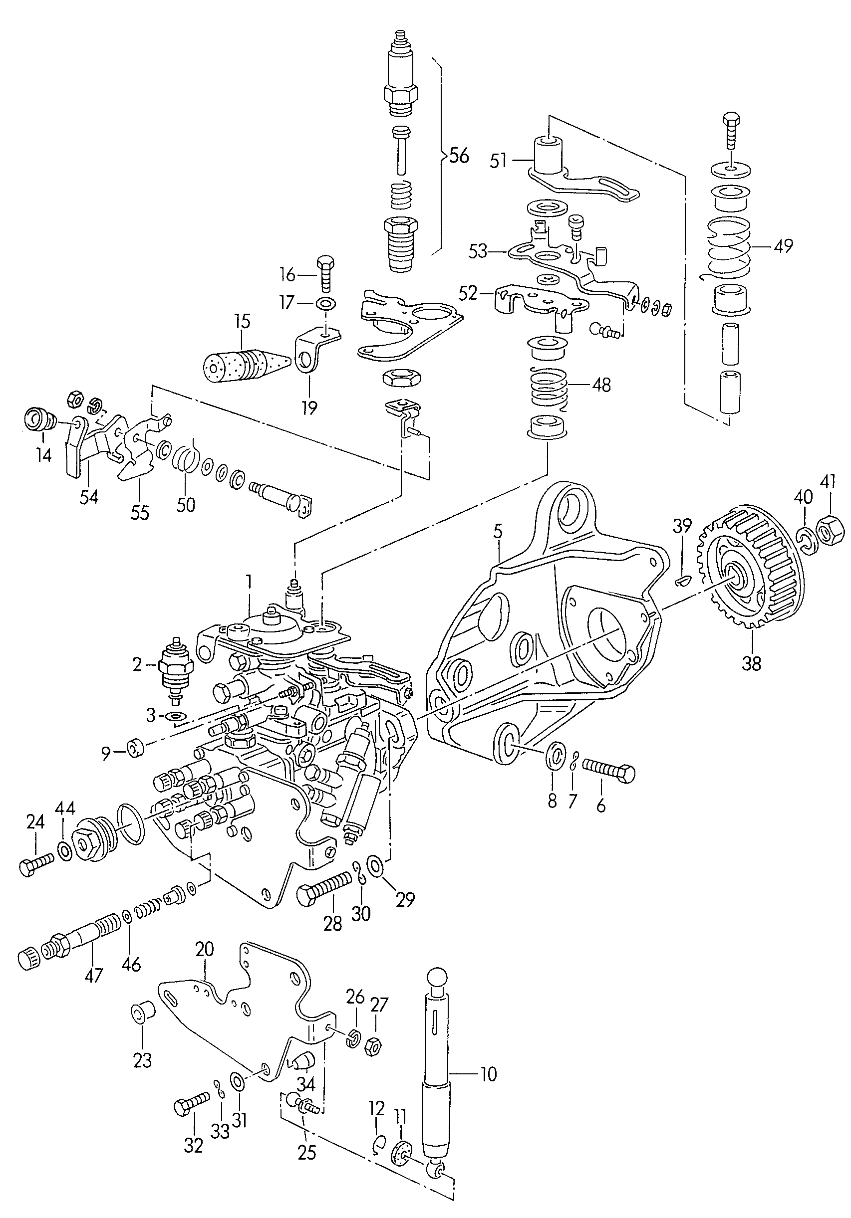 VAG 068130787A - Прокладка, топливный насос высокого давления parts5.com