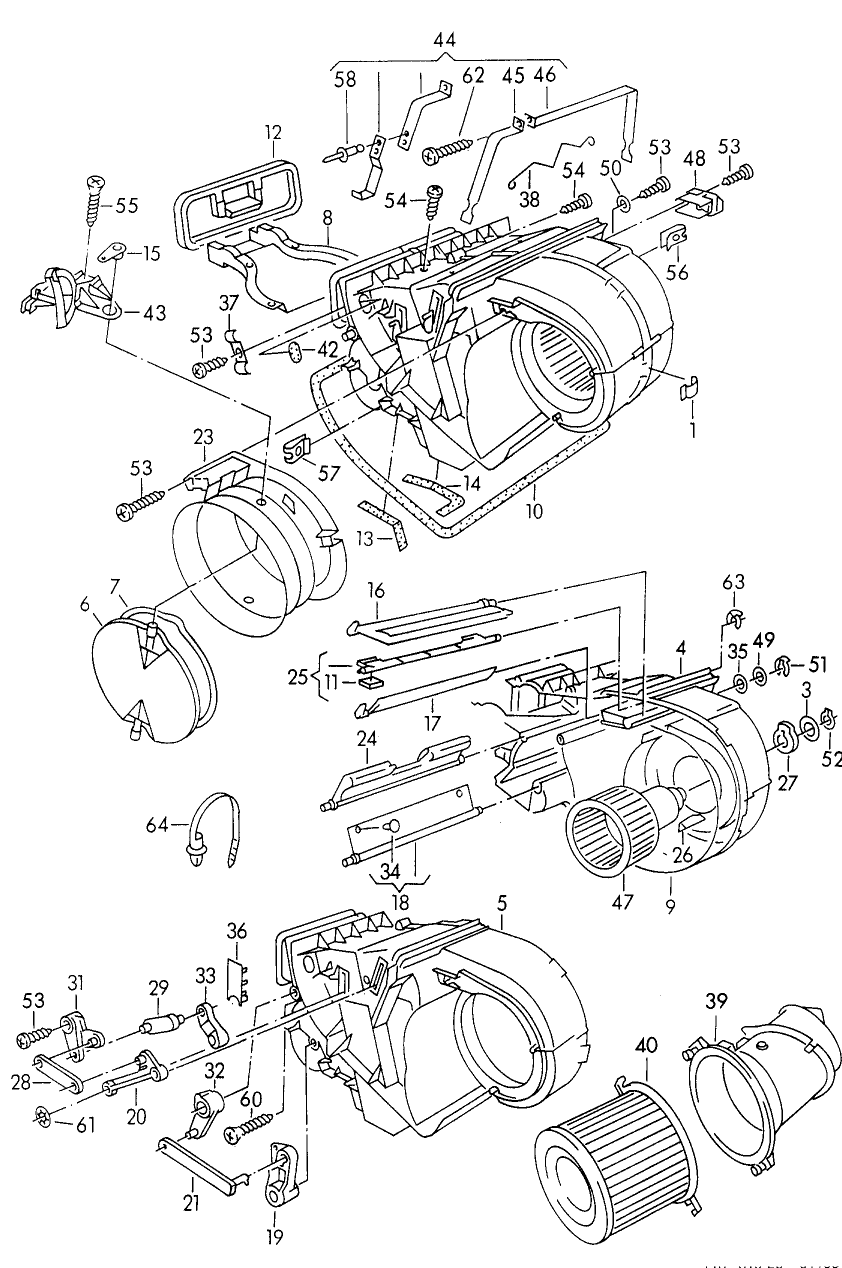 AUDI 4A0 819 439 A - Фильтр воздуха в салоне parts5.com