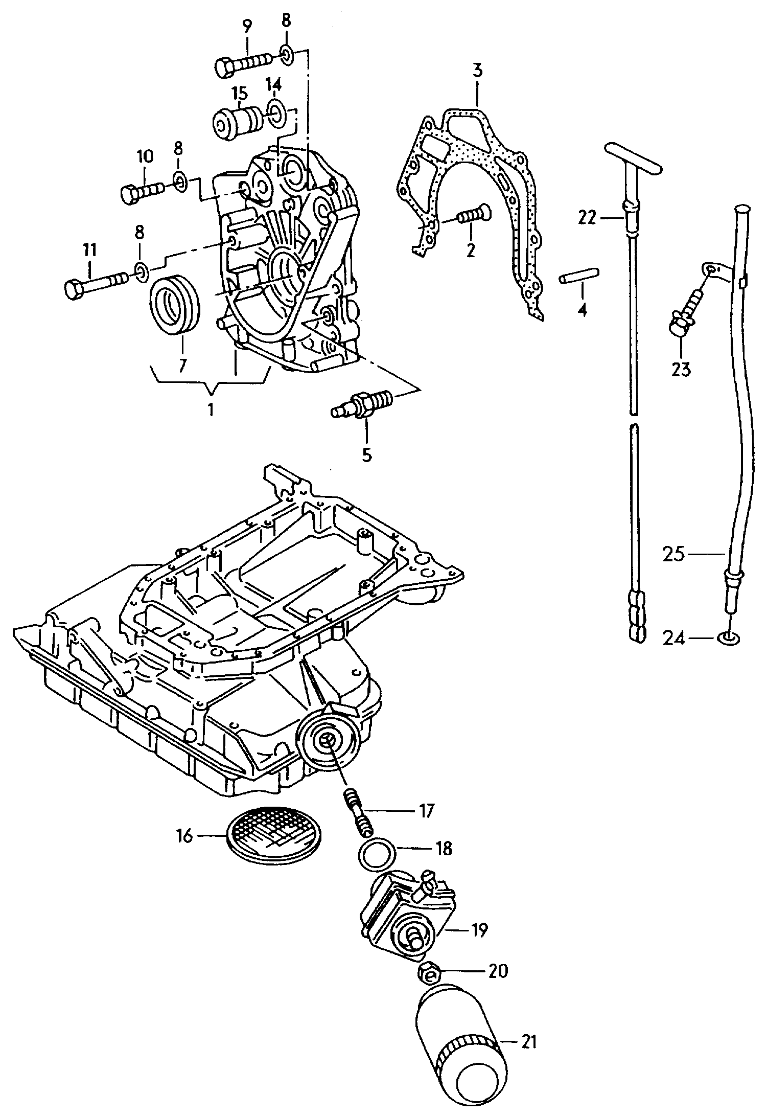 AUDI 078 115 561 J - Oil Filter parts5.com