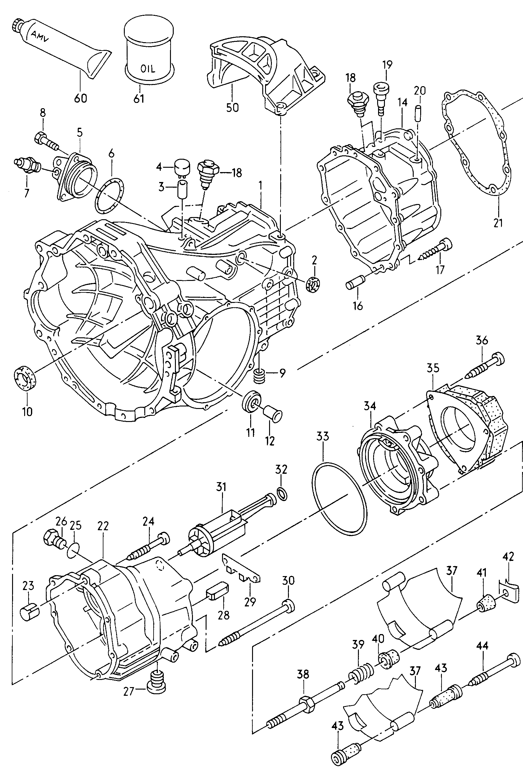 AUDI N   100 371 03 - Резьбовая пробка, картер коробки передач parts5.com