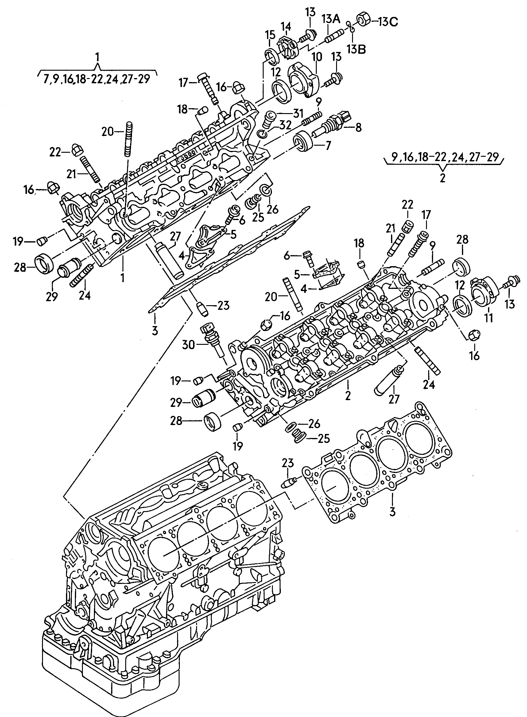 Seat 068 103 085 E - Уплотняющее кольцо, промежуточный вал parts5.com