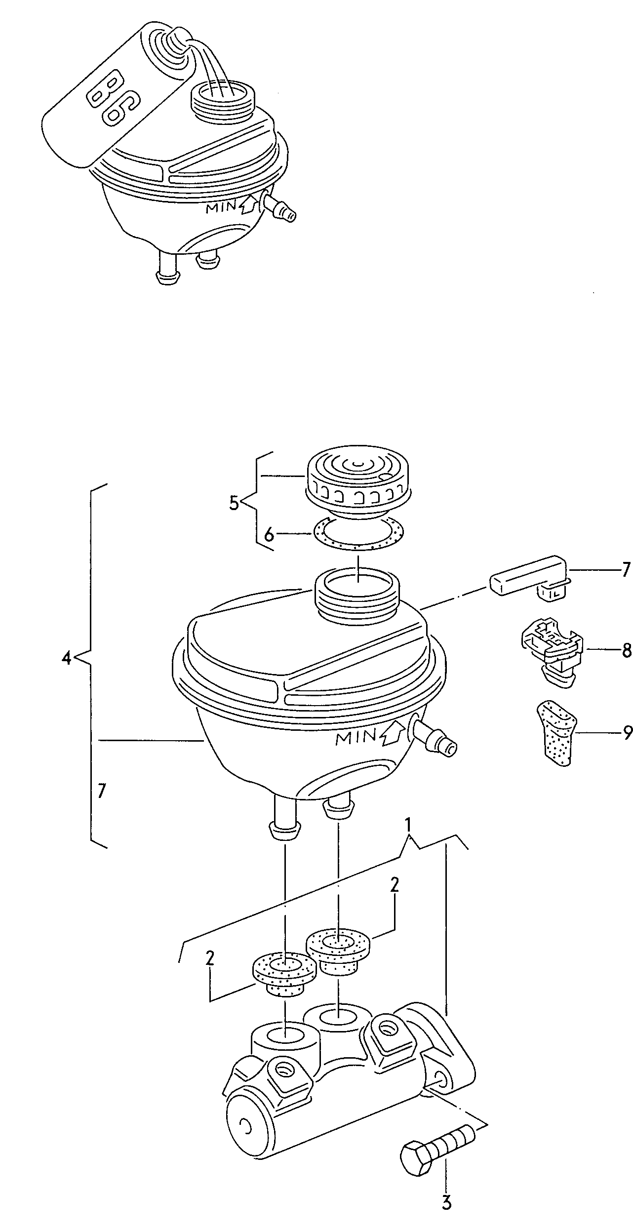 VAG 357 611 243 - Тормозные колодки, дисковые, комплект parts5.com