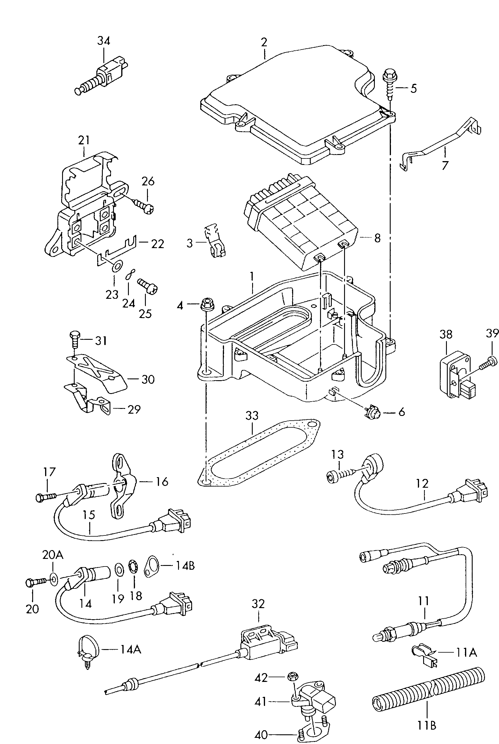 AUDI 06A 906 433 C - Датчик импульсов, коленвал parts5.com