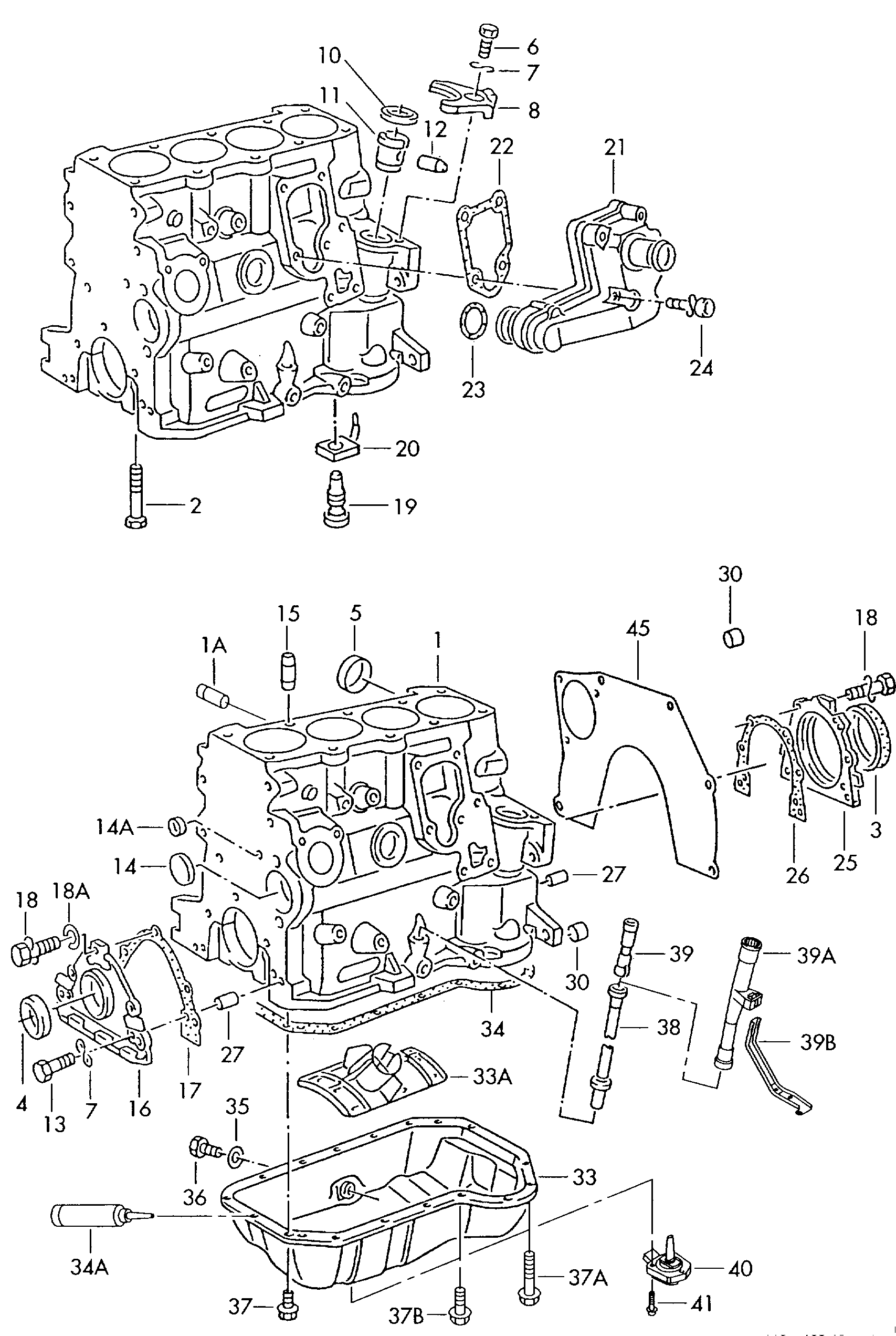 VAG 038 103 085 C - Уплотняющее кольцо, коленчатый вал parts5.com