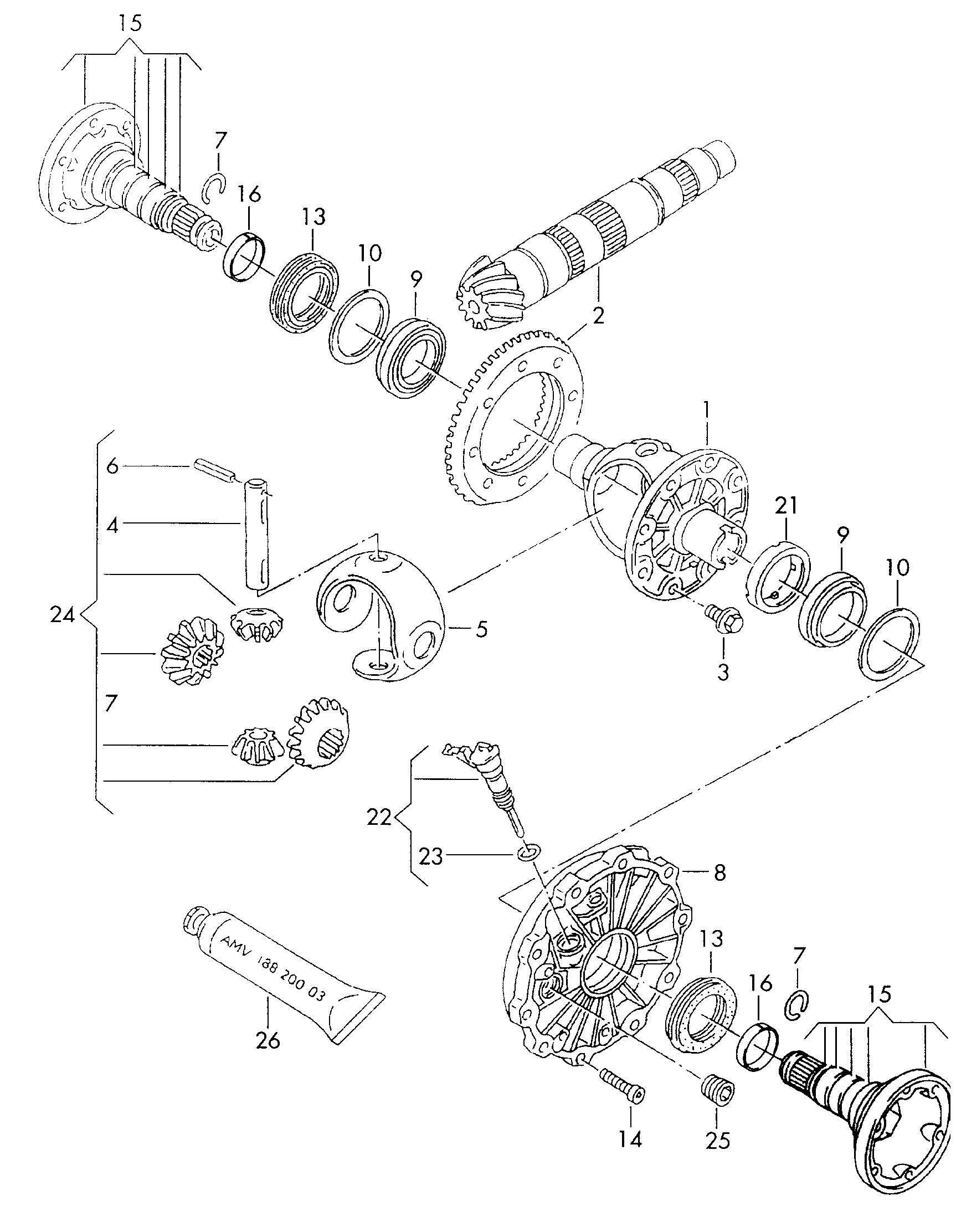 AUDI 012 409 191 D - Датчик, участок пути parts5.com