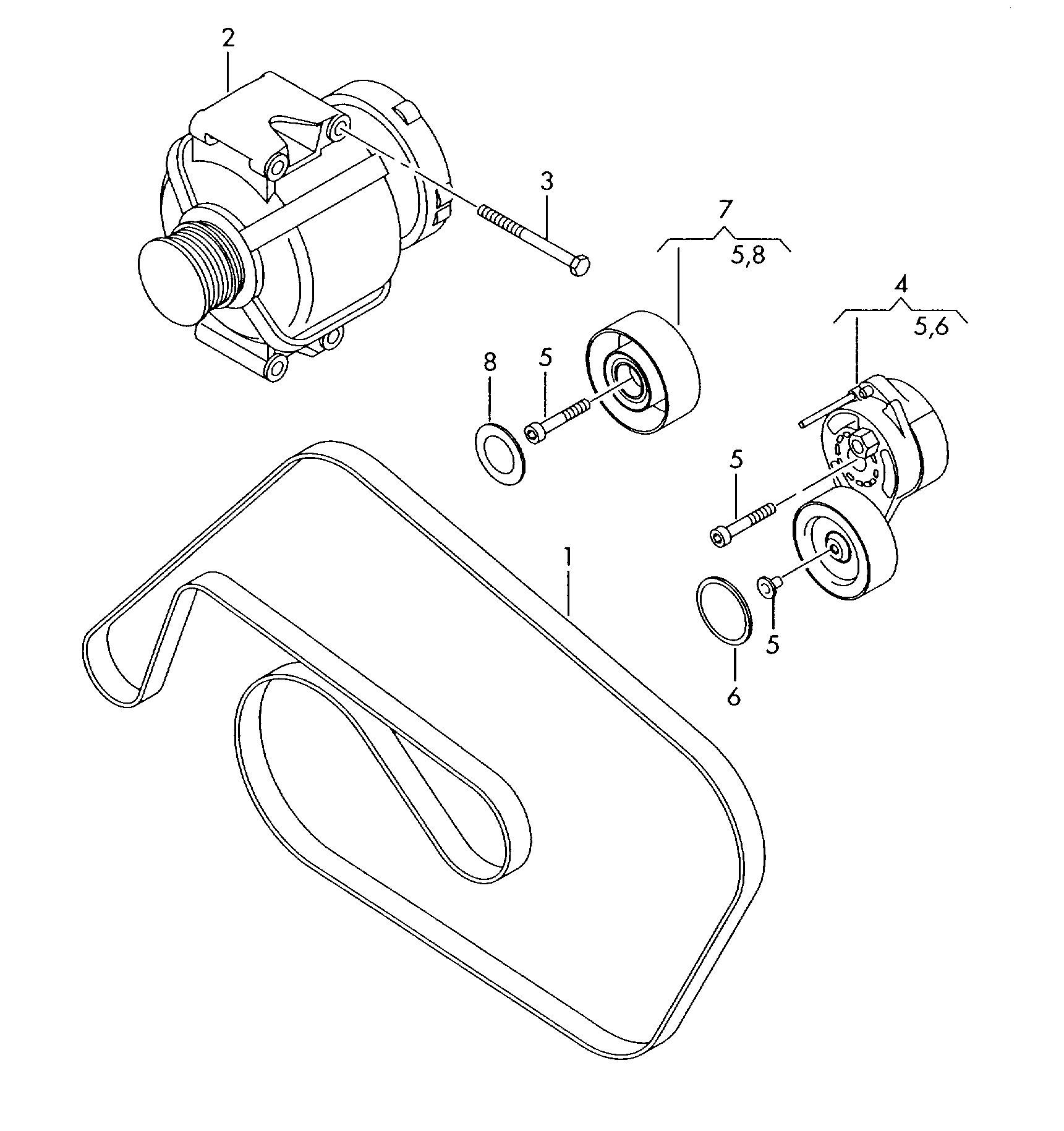 AUDI 06E 903 137 J - Поликлиновой ремень parts5.com