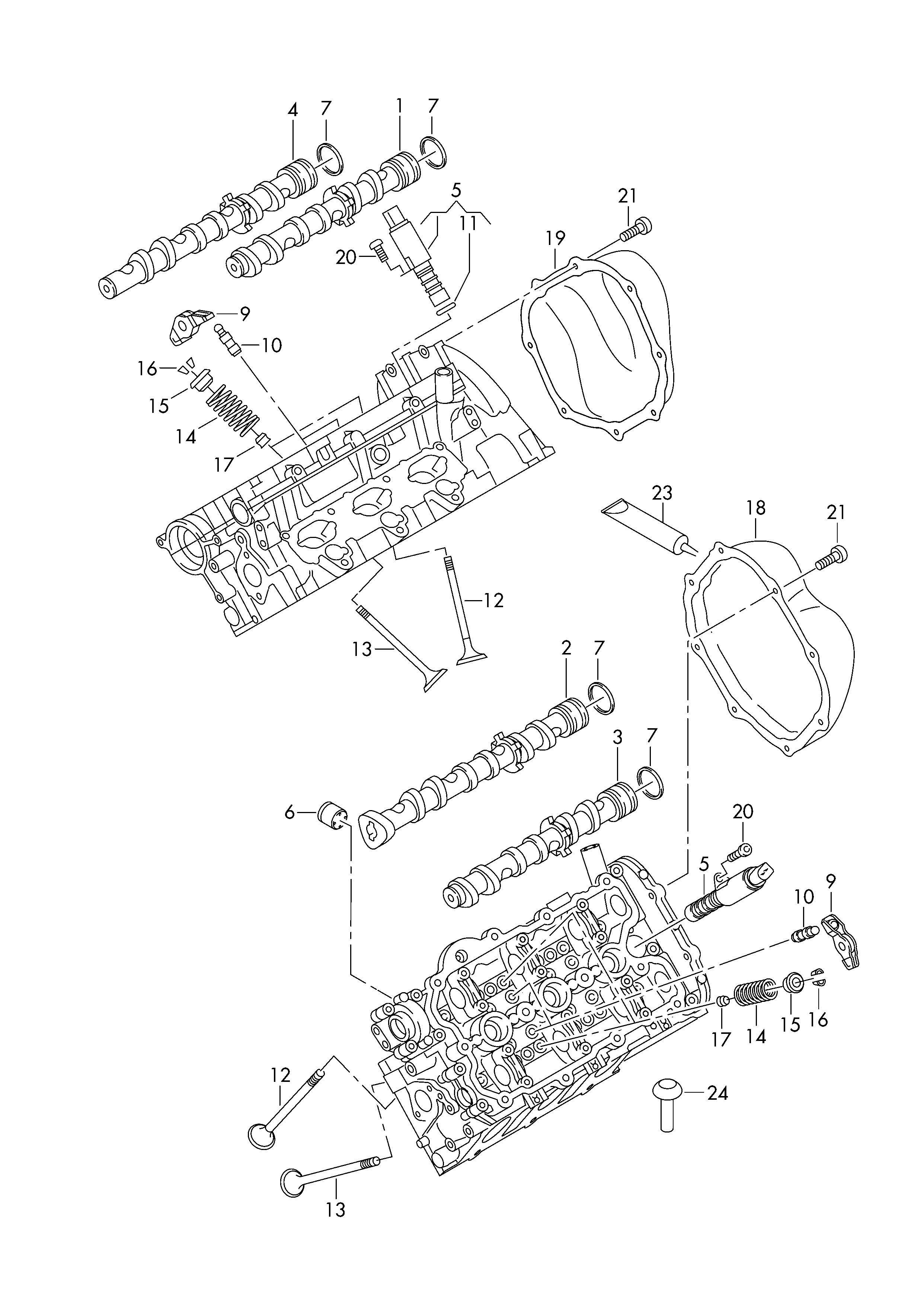 AUDI 06E 109 601E - Впускной клапан parts5.com