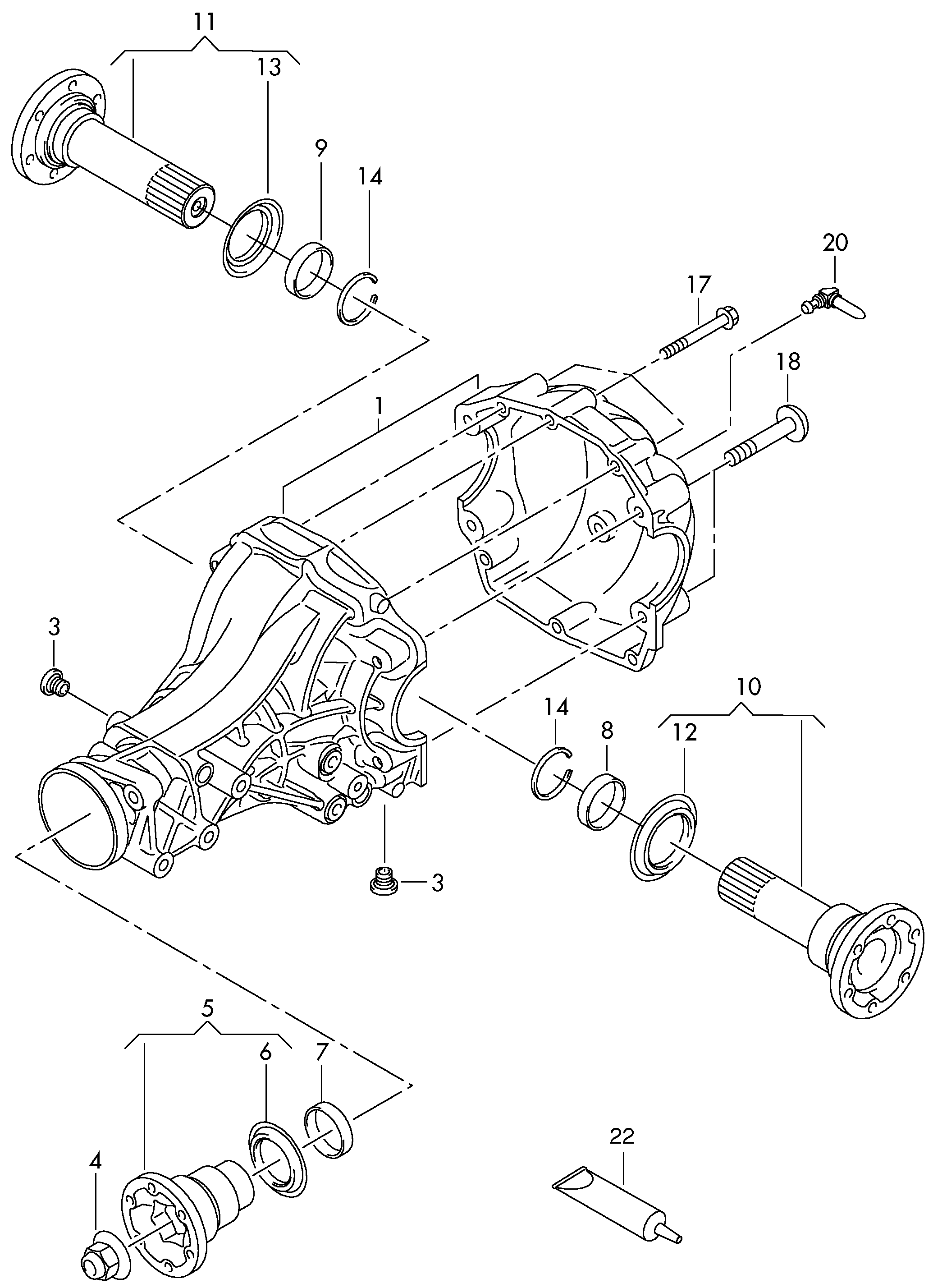 VW N 012 292 2 - Circlip parts5.com