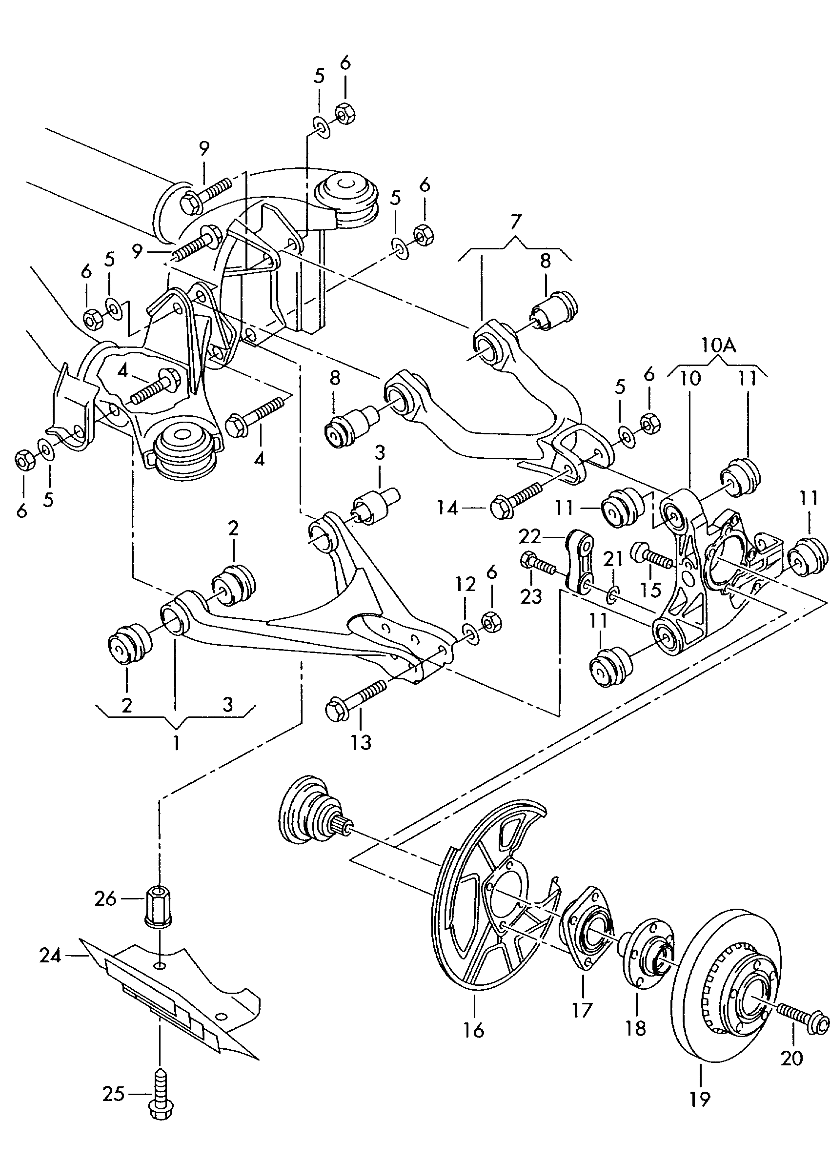 Seat 4D0407625H - Комплект подшипника ступицы колеса parts5.com