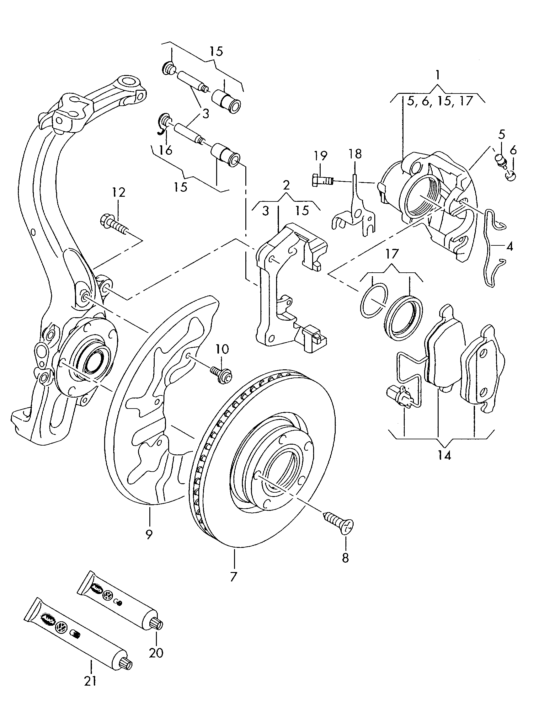 Skoda 8E0615301R - Тормозной диск parts5.com