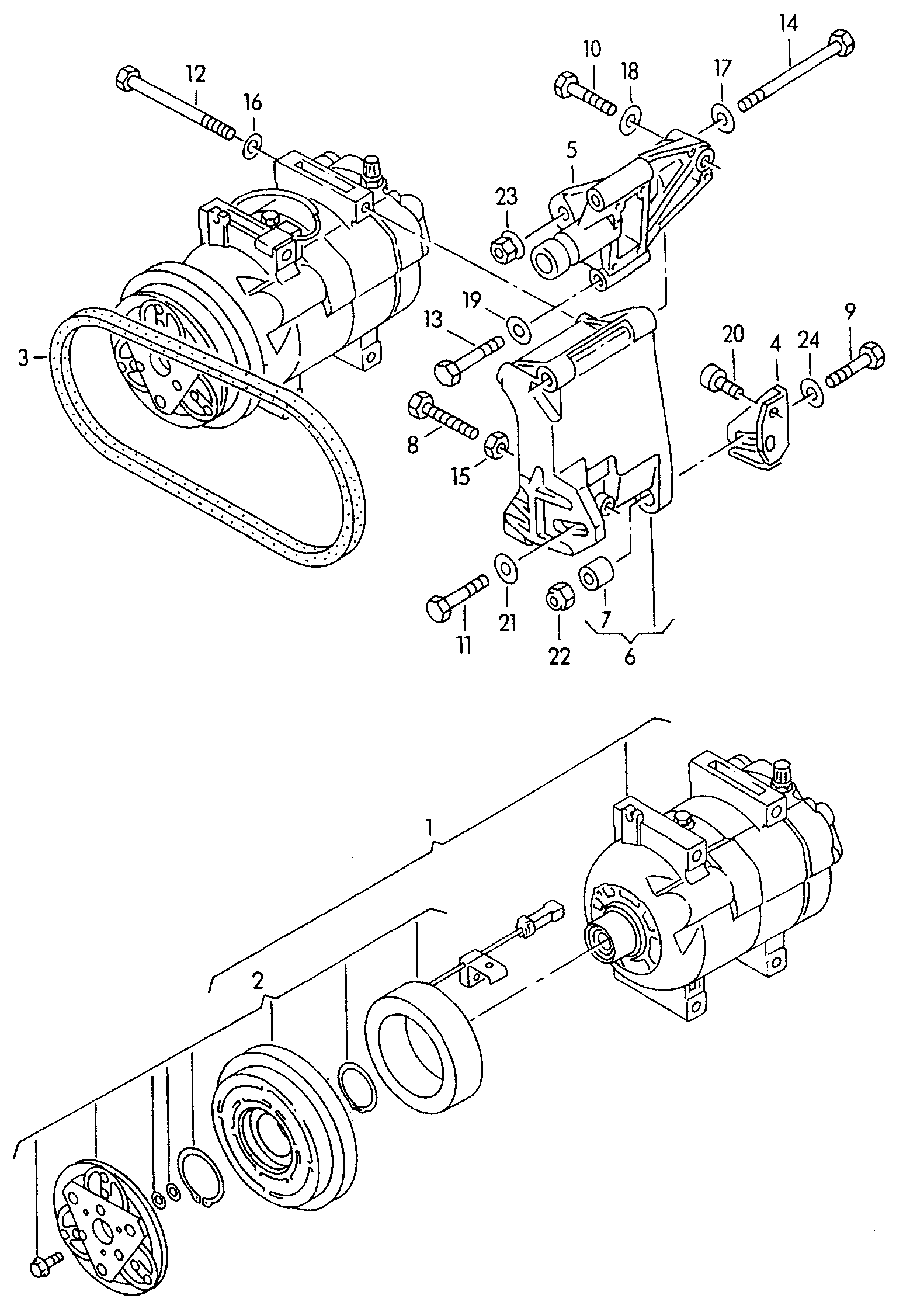 Seat 034 260 849 - Клиновой ремень, поперечные рёбра parts5.com