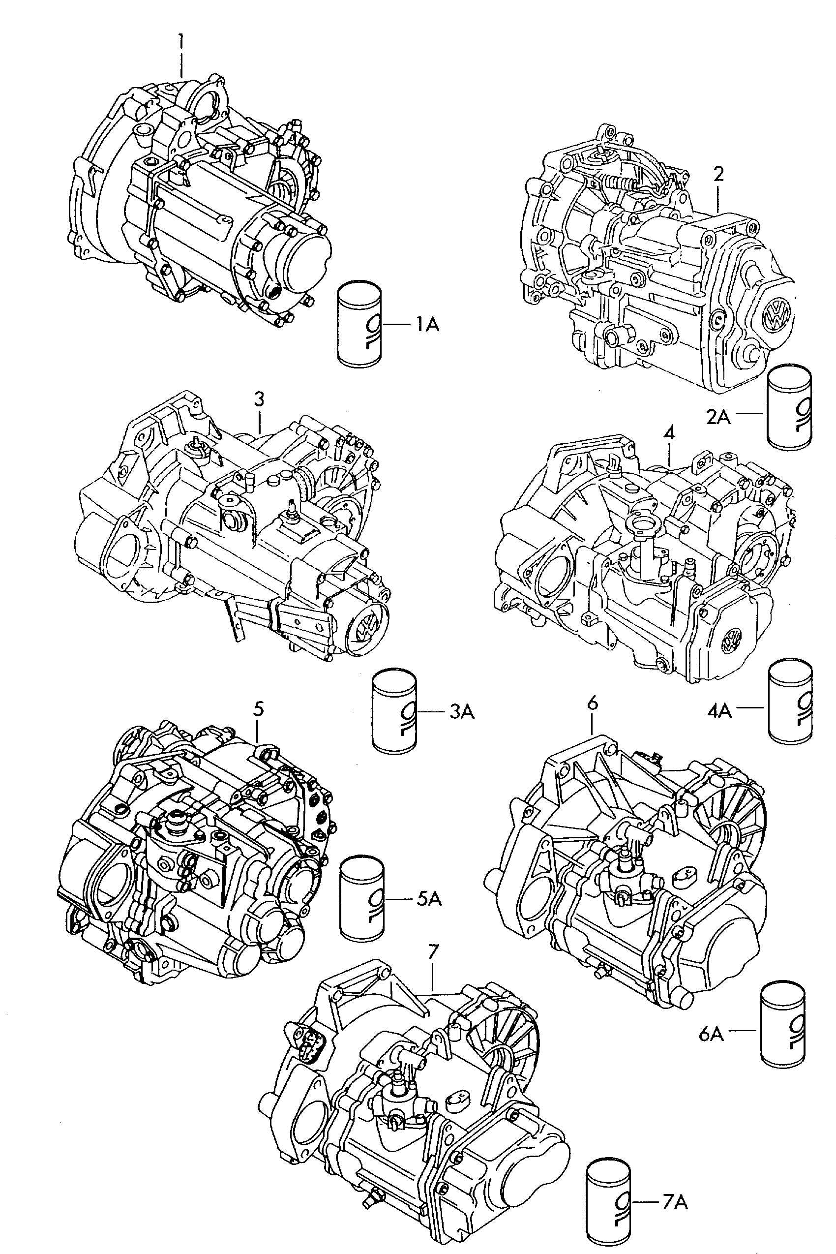 Seat G 052 171 A2 - Трансмиссионное масло parts5.com