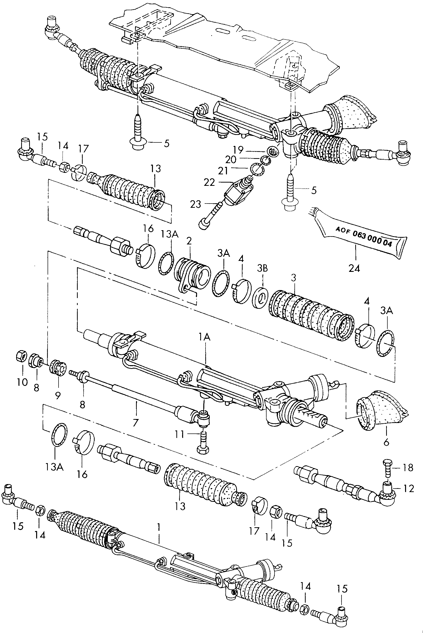 VAG N  0230038 - Timing Belt Set parts5.com