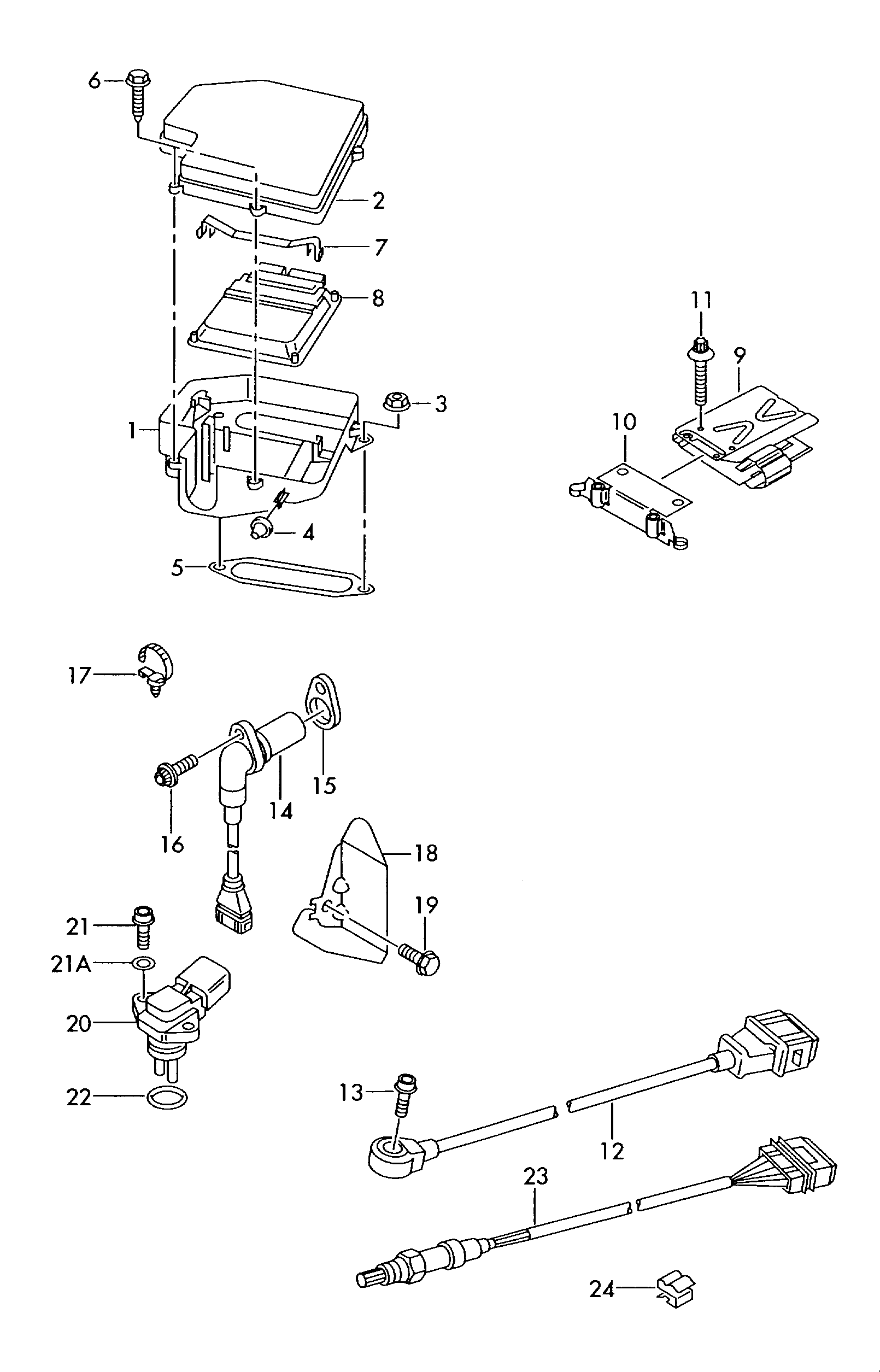 VAG 06A 906 445 - Датчик RPM, частота вращения двигателя parts5.com