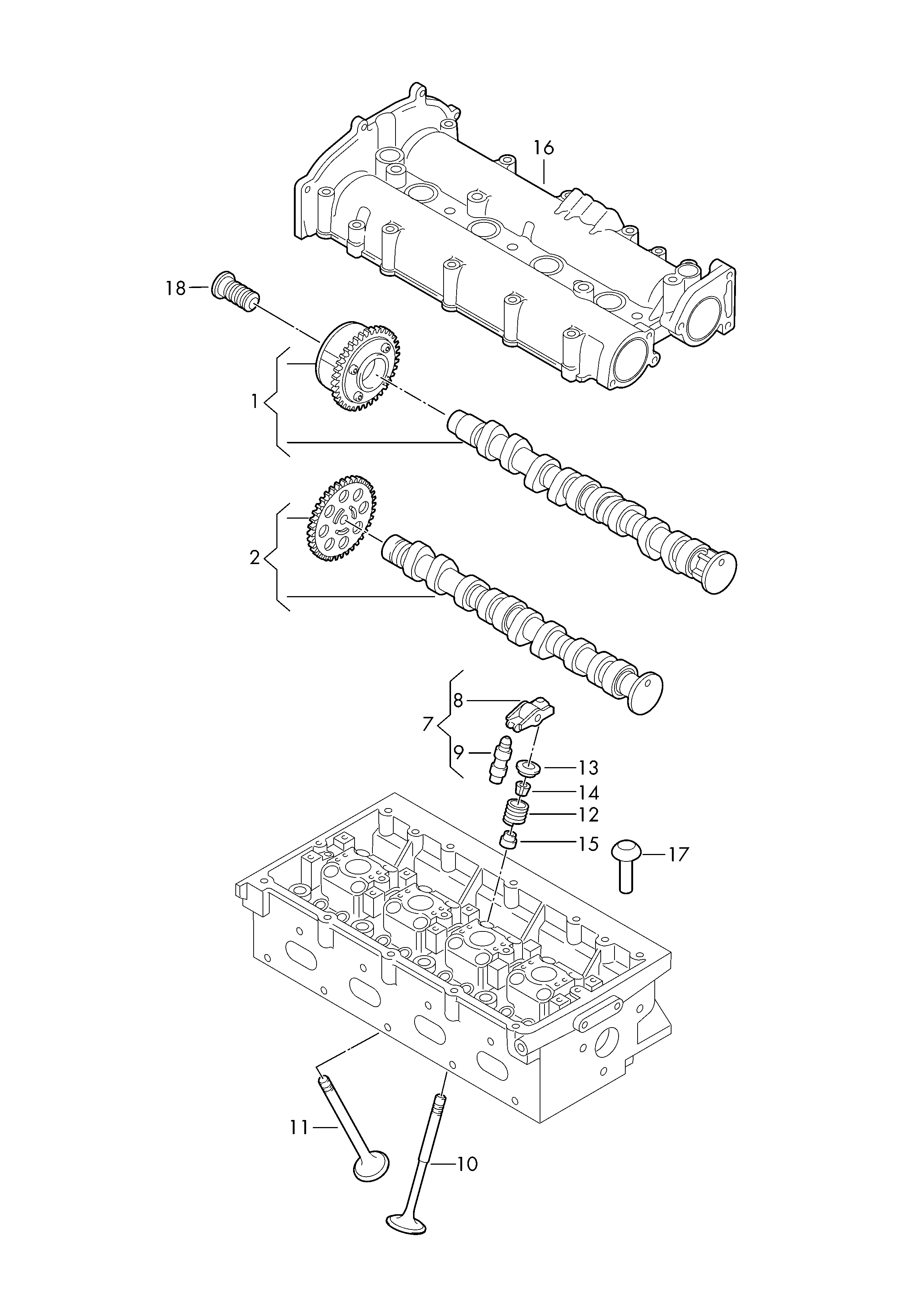 Skoda 06E 109 417N - Балансир, управление двигателем parts5.com