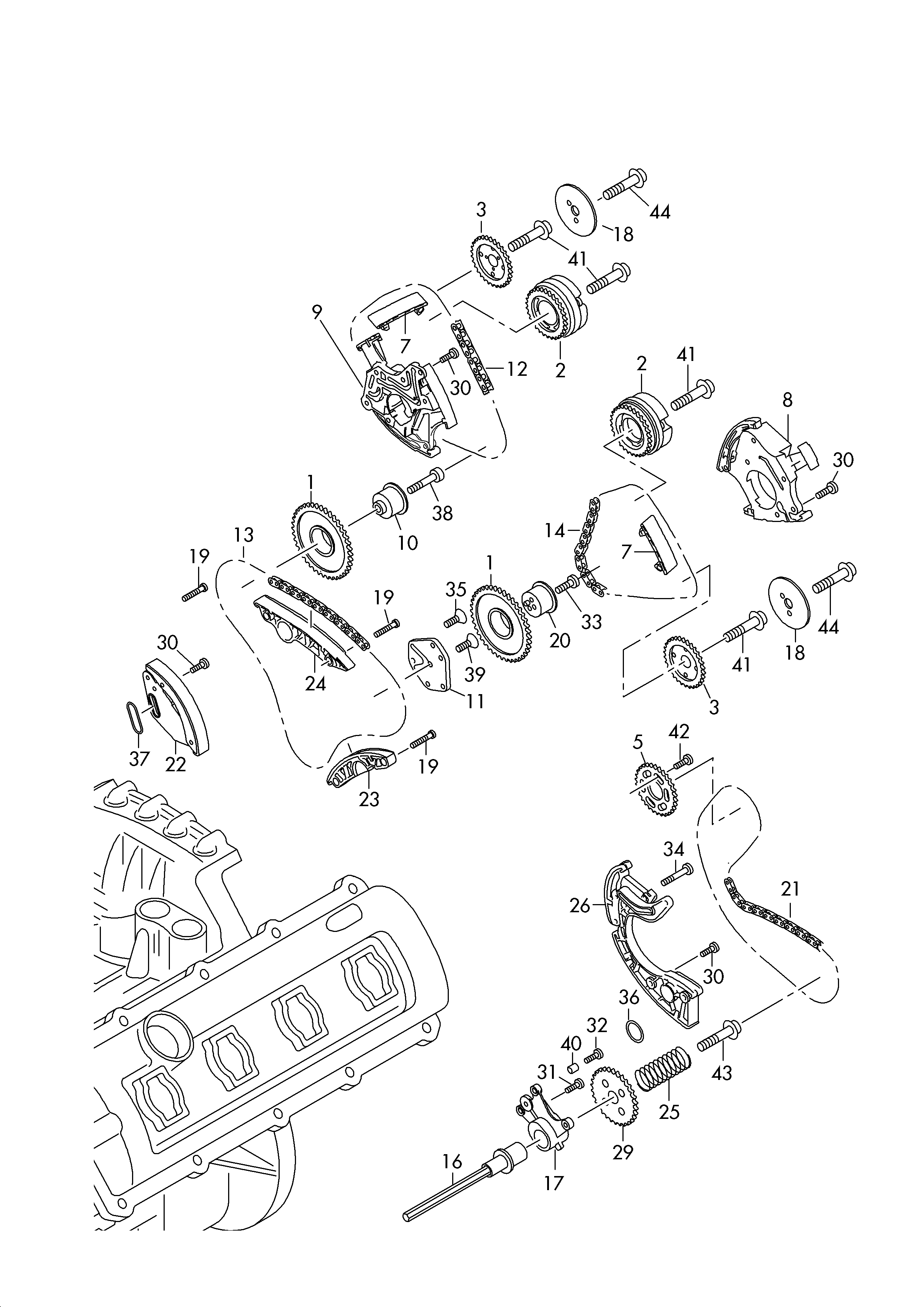 VW 079109139L - Прокладка parts5.com