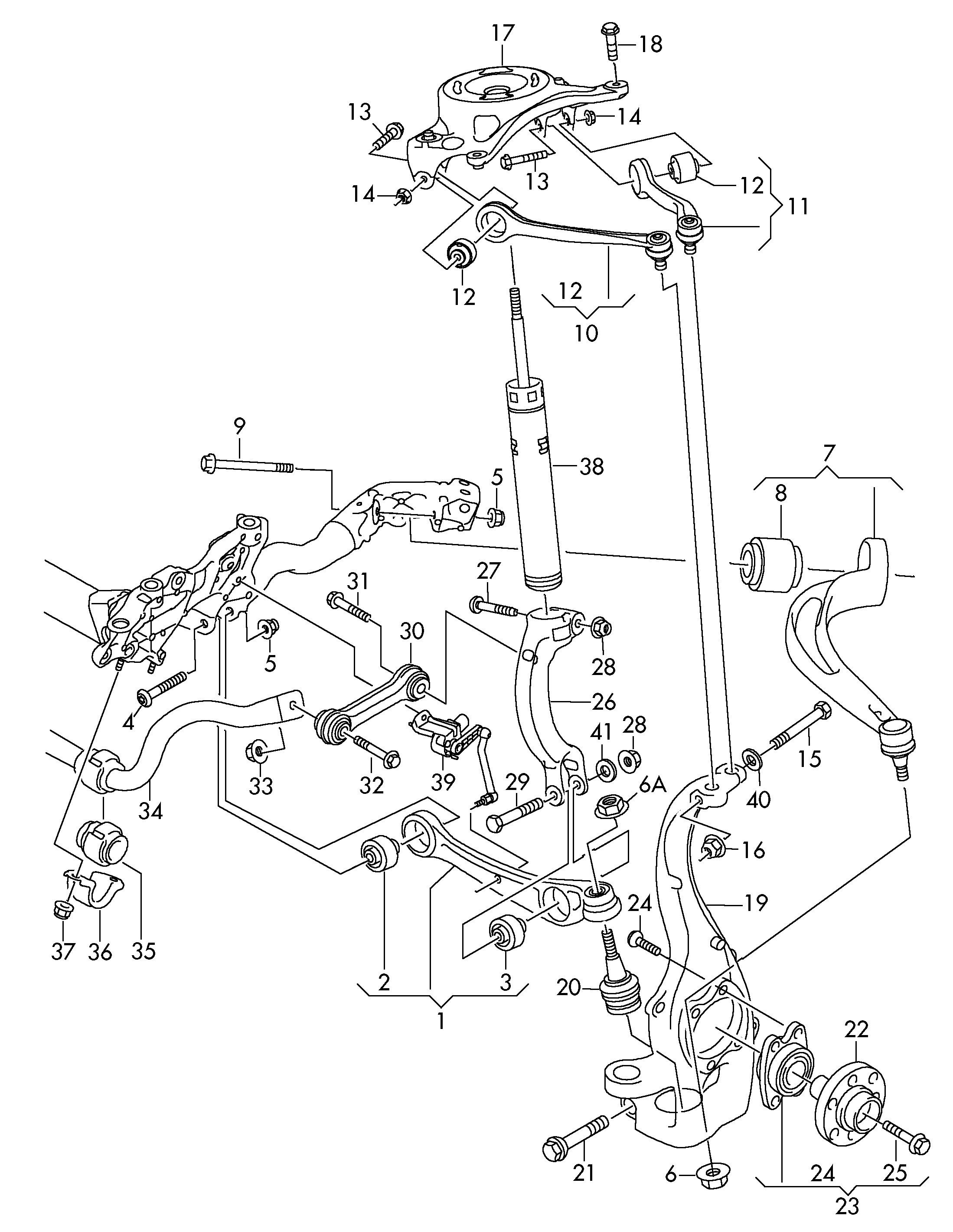 Seat 8K0407151D - Рычаг подвески колеса parts5.com