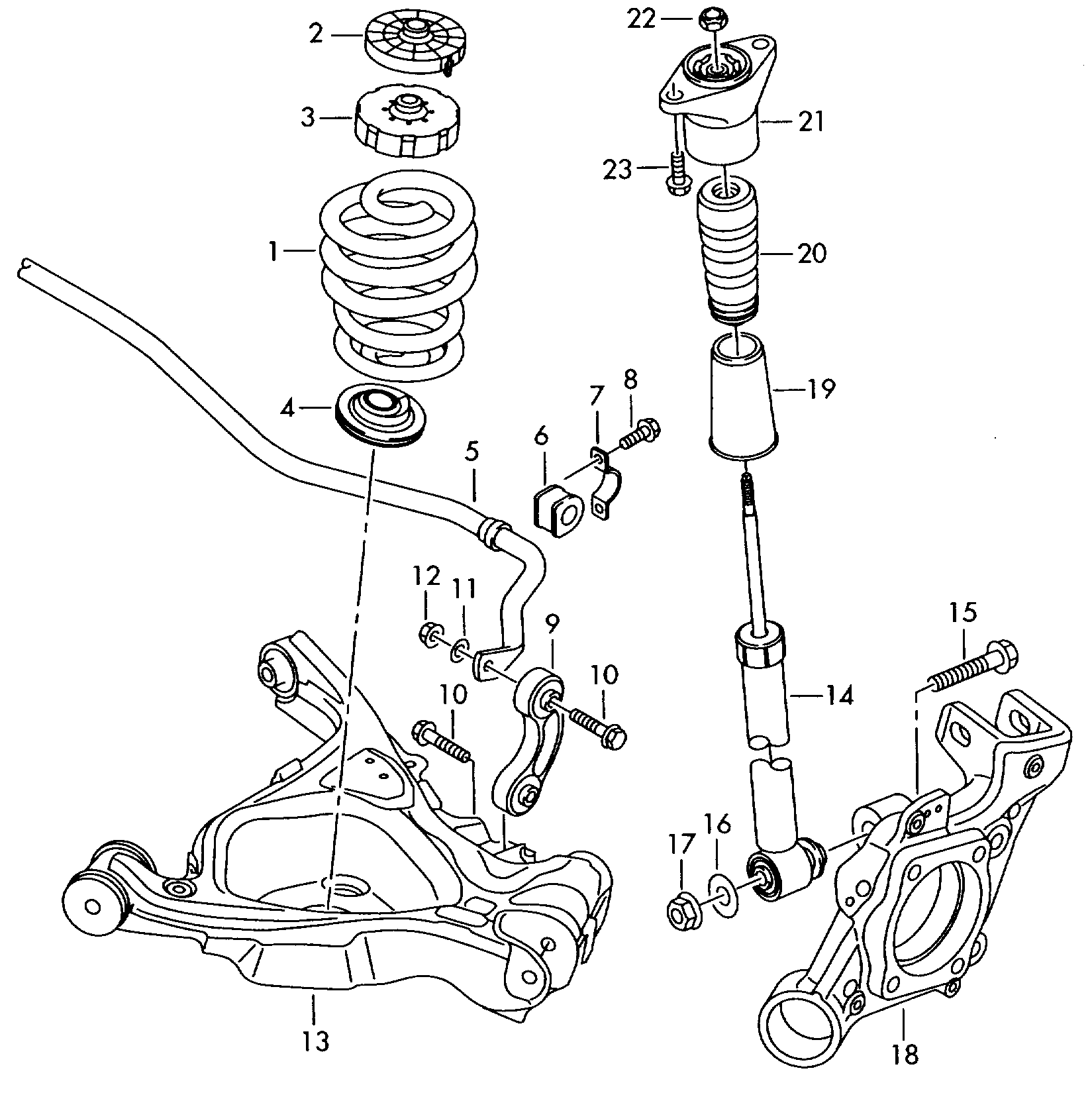 AUDI 4F0 512 131 - Отбойник, демпфер амортизатора parts5.com