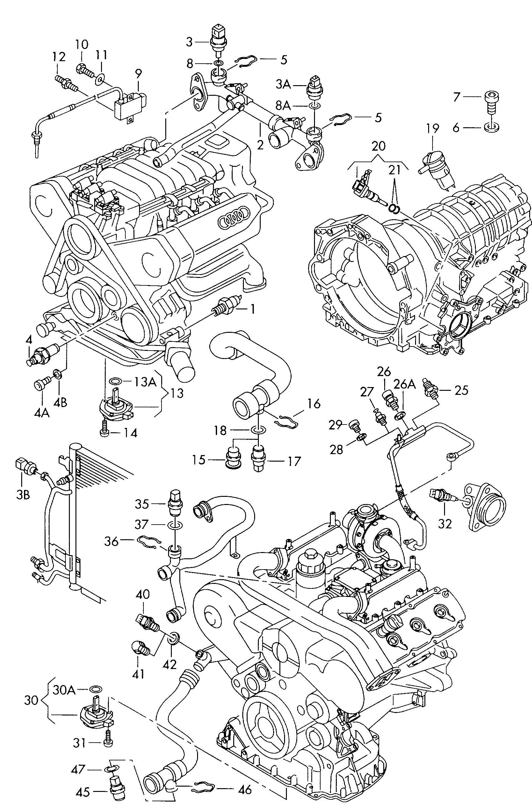 VW 03C 907 660 H - Датчик, уровень моторного масла parts5.com